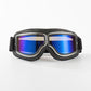 Retro Motorcycle Goggles Vintage Windproof Riding Glasses for Cruiser Helmet and Off-Road Dirt Bike