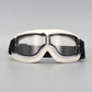 Retro Motorcycle Goggles Vintage Windproof Riding Glasses for Cruiser Helmet and Off-Road Dirt Bike