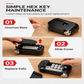 Anti-Theft Disc Brake Alarm Lock for Bicycles Mountain Bikes Motorcycles and Electric Bikes