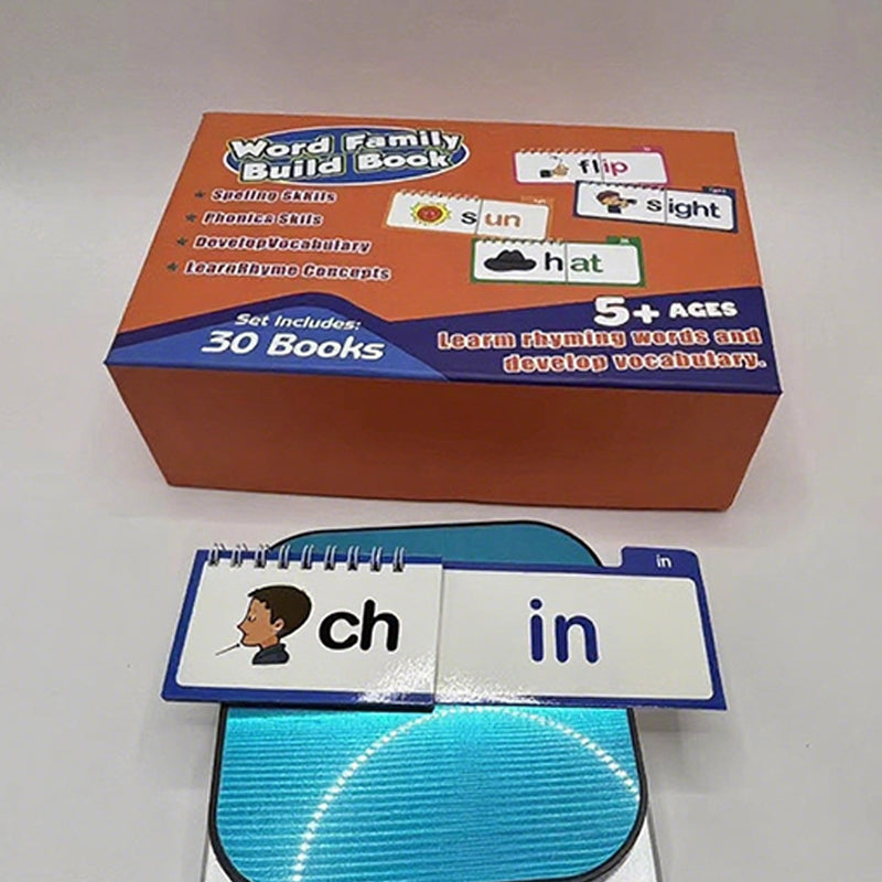 30 Read and Rhyme Flip Books