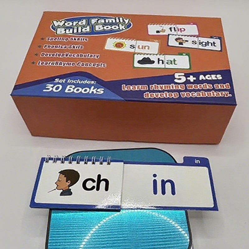 30 Read and Rhyme Flip Books