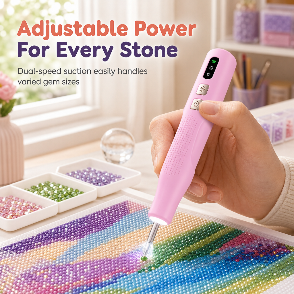 ✨Electric Vacuum Suction Pen Set DIY Craft Dotting Tool
