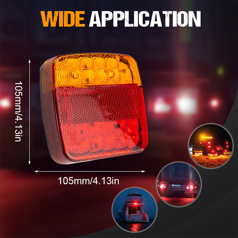 Wireless Magnetic LED Trailer Tail Light Kit