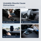 Multifunctional 3 in 1 Magnetic Phone Stand with Suction Cup and Carabiner Foldable Rotatable Mobile Phone Holder
