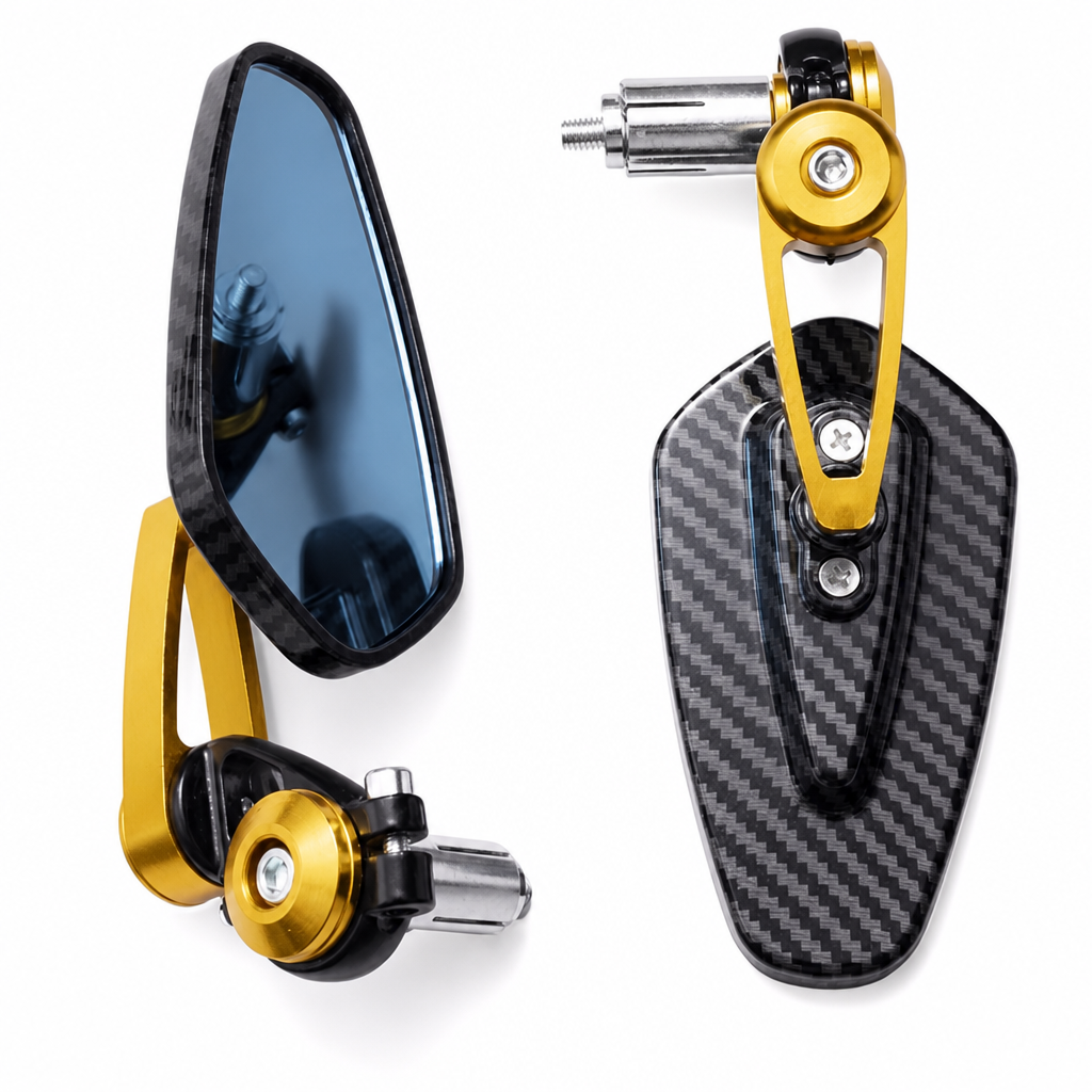 Motorcycle Handlebar End Rear View Mirror Side Mirror Compatible with 150NK 250NK NK400 650NK ST Baboon