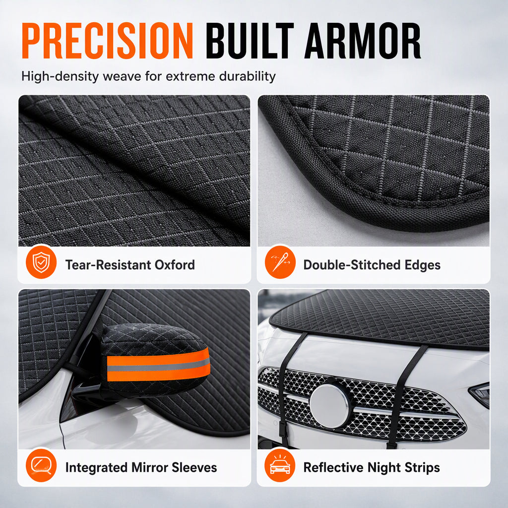 Universal Thickened Oxford Cloth Car Windshield Snow Cover