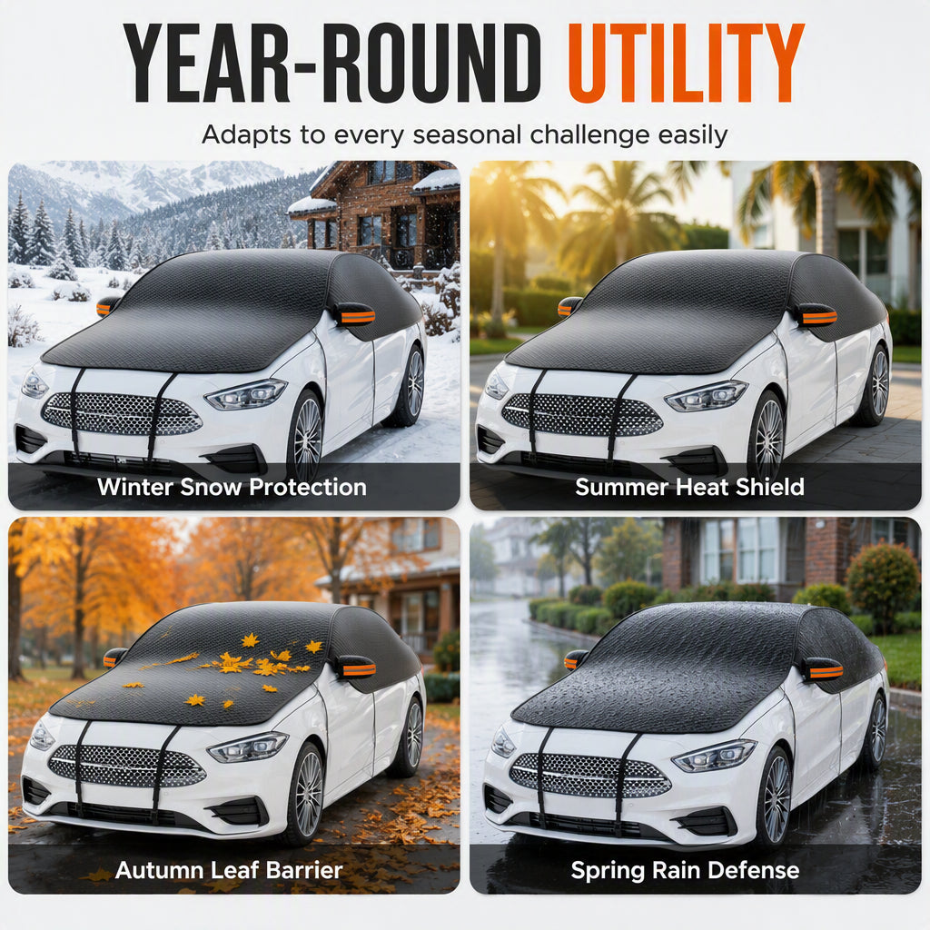 Universal Thickened Oxford Cloth Car Windshield Snow Cover
