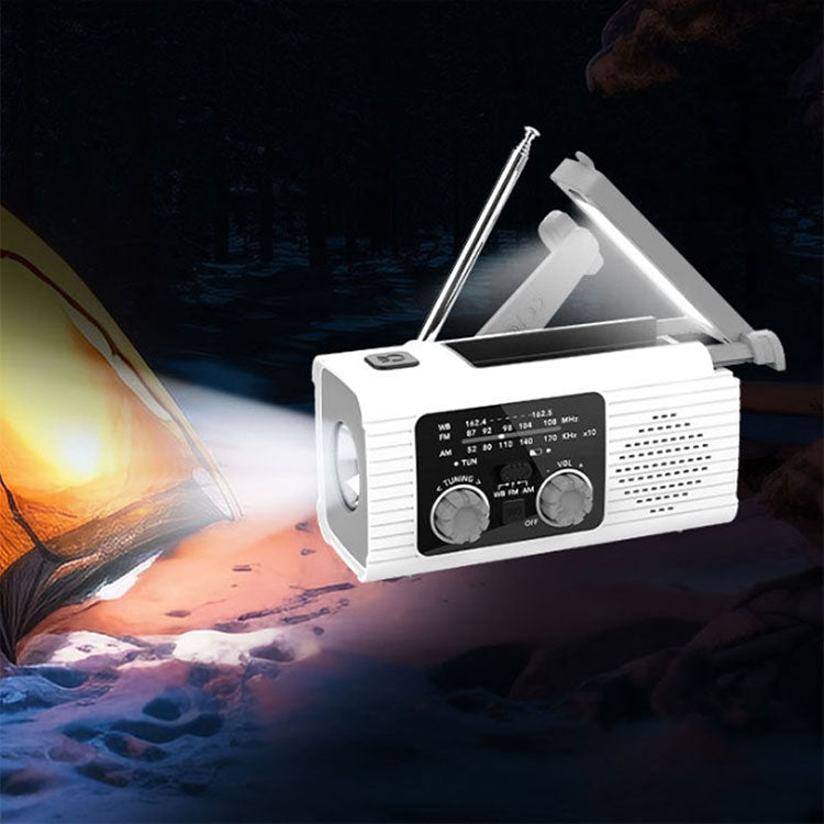 Multifunctional Solar-Powered Emergency Weather Radio