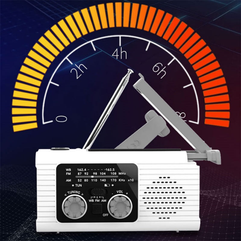 Multifunctional Solar-Powered Emergency Weather Radio