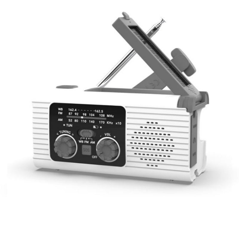 Multifunctional Solar-Powered Emergency Weather Radio