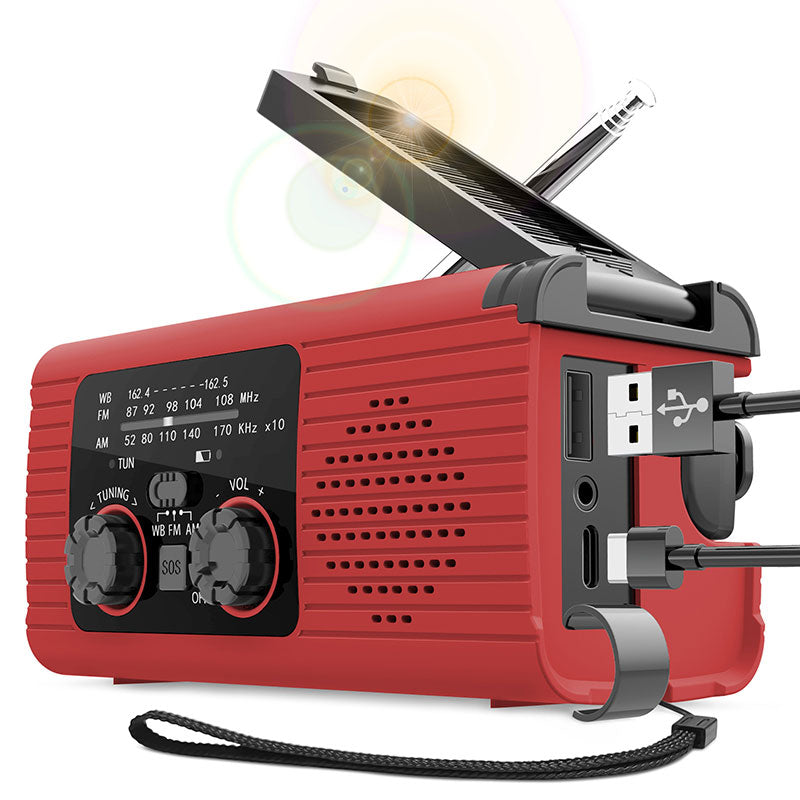 Multifunctional Solar-Powered Emergency Weather Radio