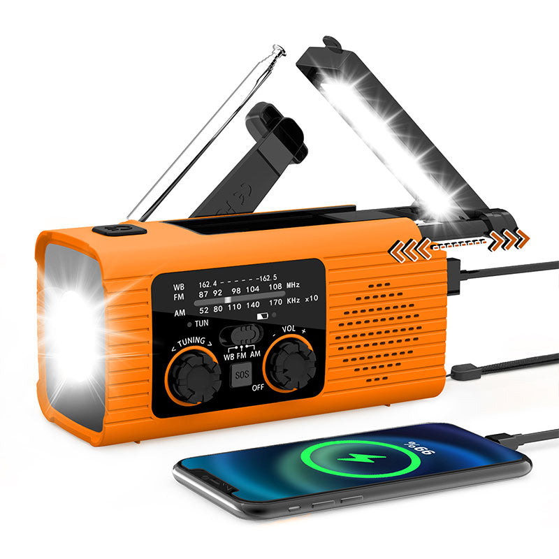 Multifunctional Solar-Powered Emergency Weather Radio