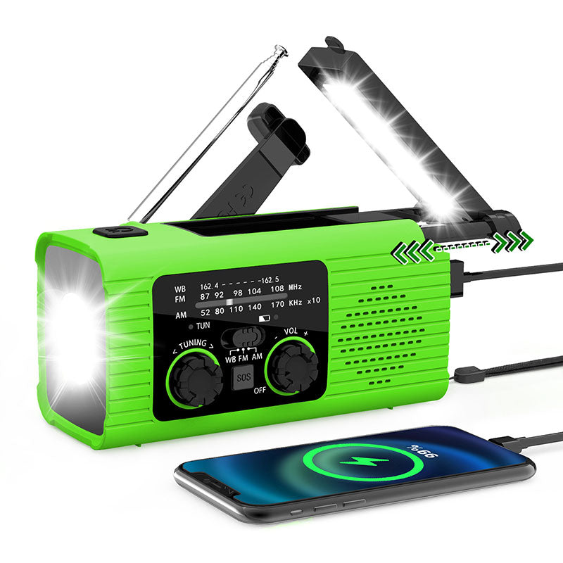 Multifunctional Solar-Powered Emergency Weather Radio