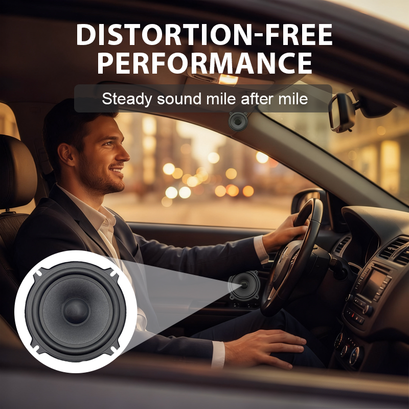High-Fidelity Hidden Mount Design Car Speakers