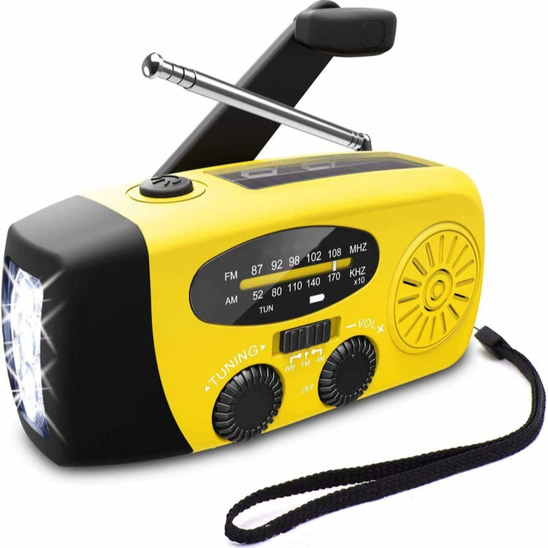 Multifunctional Portable Solar Emergency Radio