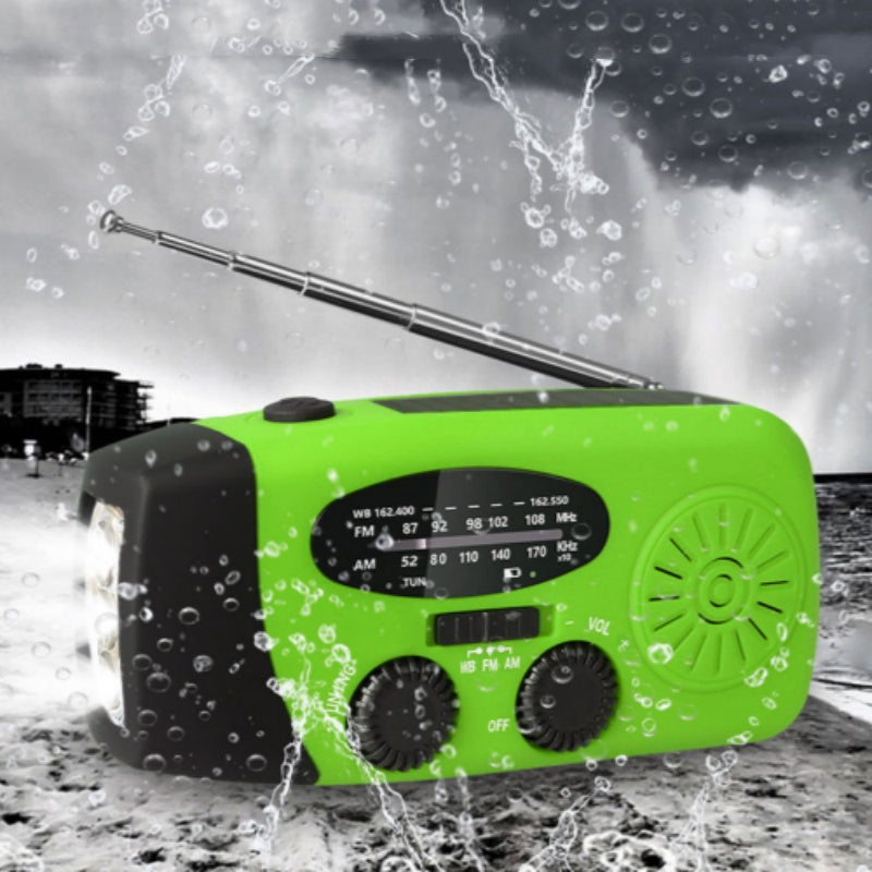 Multifunctional Portable Solar Emergency Radio
