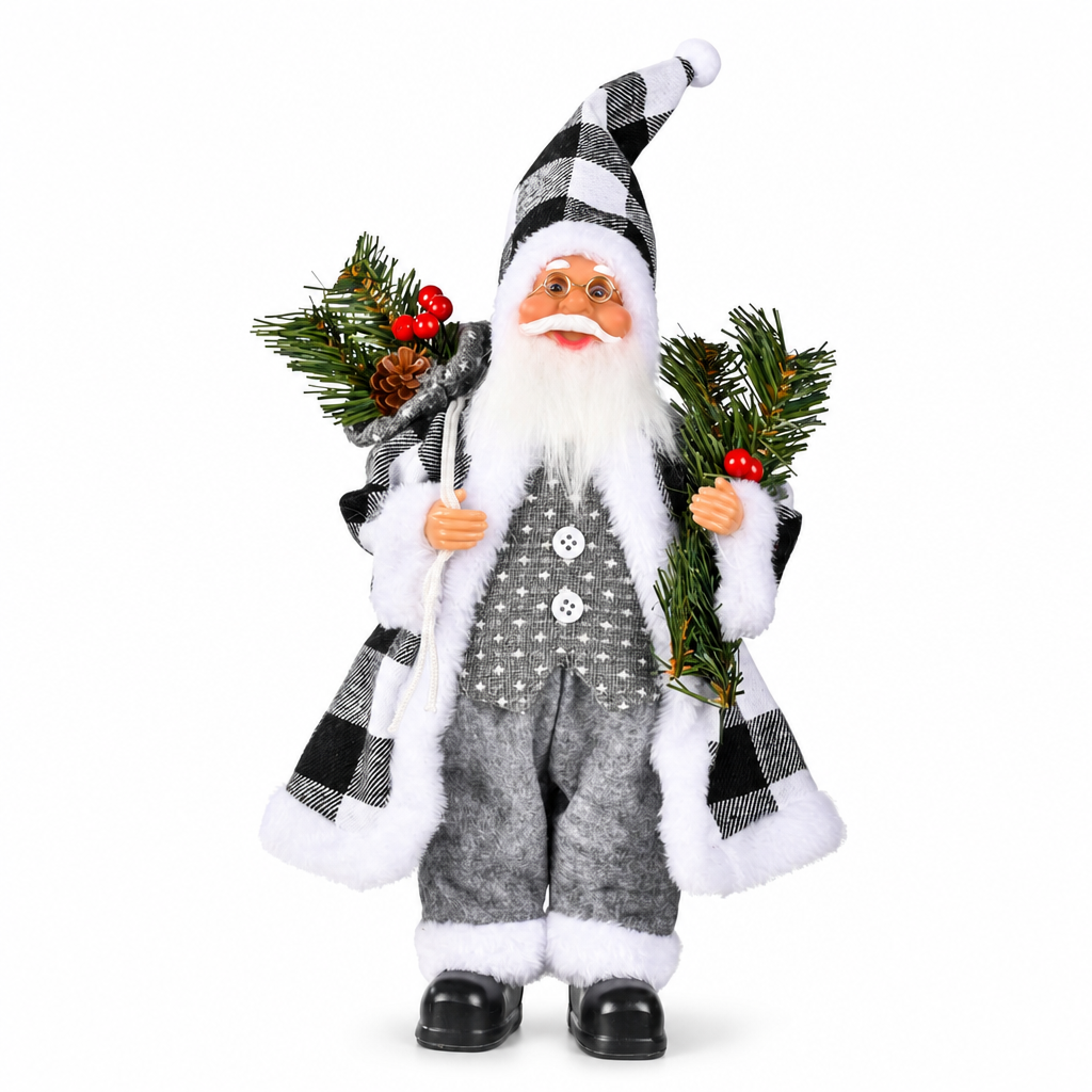 🏆Christmas Specials🎄Decorative Standing Santa Claus Christmas Backpack Santa Doll Holiday Tabletop Ornament
