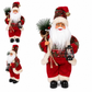 🏆Christmas Specials🎄Decorative Standing Santa Claus Christmas Backpack Santa Doll Holiday Tabletop Ornament