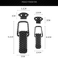 Universal Car Bumper Quick Release Fasteners Safety Lock Clip Kit for Car Body Modification and Fixing
