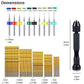 Precision Pin Vise Hand Drill Set