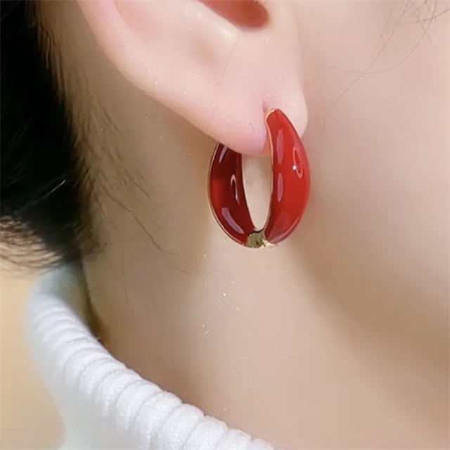 Elegant And Fashionable Hoop Earrings（50% OFF）