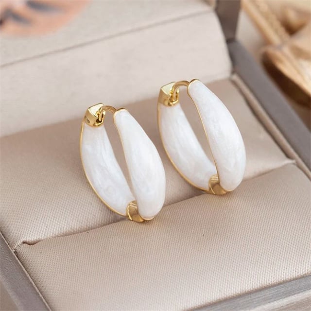 Elegant And Fashionable Hoop Earrings（50% OFF）