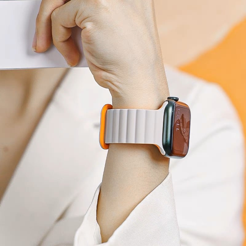 Applicable to Apple iwatch（ All Series） Two-Sided Magnetic Watch band