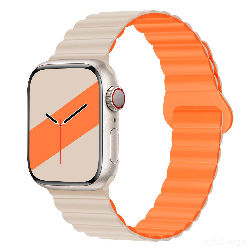 Applicable to Apple iwatch（ All Series） Two-Sided Magnetic Watch band