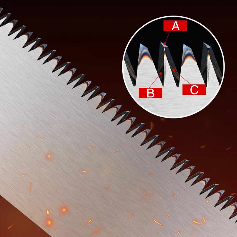 Pousbo® Small Double-sided Pull Saw