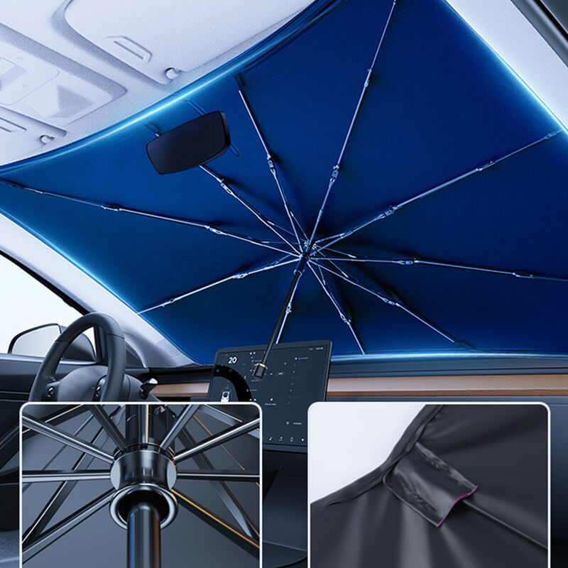 Car windshield folding sunshade umbrella thermal insulation