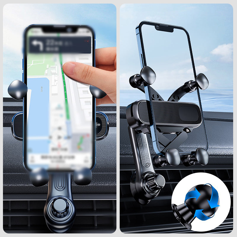 Universal Air Vent Car Phone Mount with 360 Degree Rotation