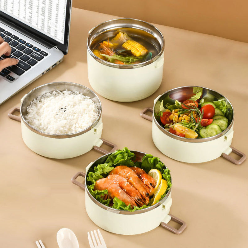 Stainless Steel Insulated Multi-Layer Lunch Box