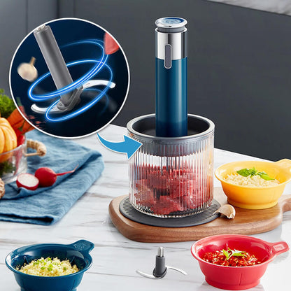 multifunctional electric small grinder with 4 bowl