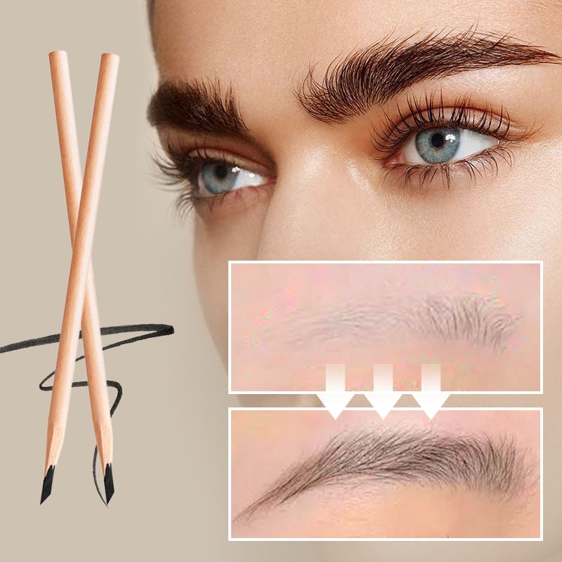 Pousbo® Waterproof Wooden Eyebrow Pencil