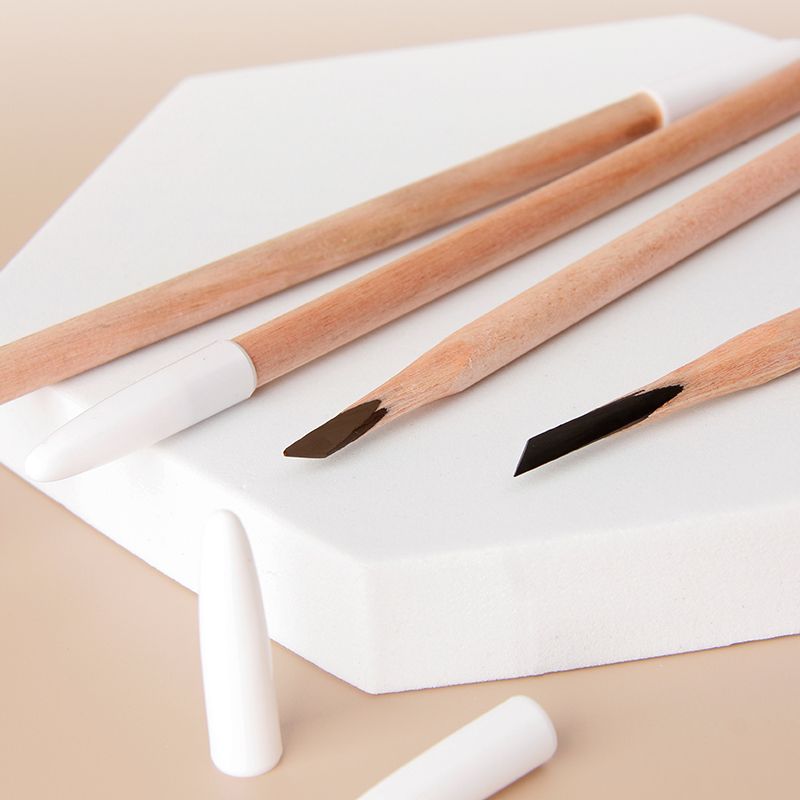 Pousbo® Waterproof Wooden Eyebrow Pencil