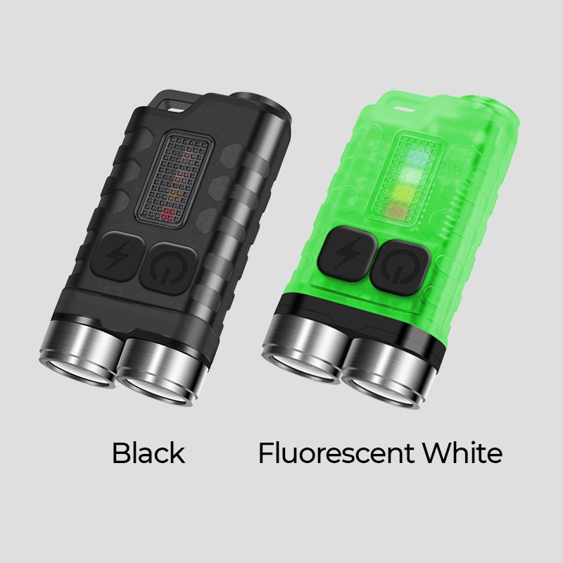 Pousbo® Magnetic Mini Keychain Flashlight