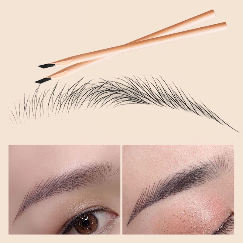 Pousbo® Waterproof Wooden Eyebrow Pencil