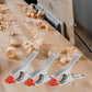5 PCS 4/6/7 inches Heavy Duty Spring Metal clamp for fixing stones and plates