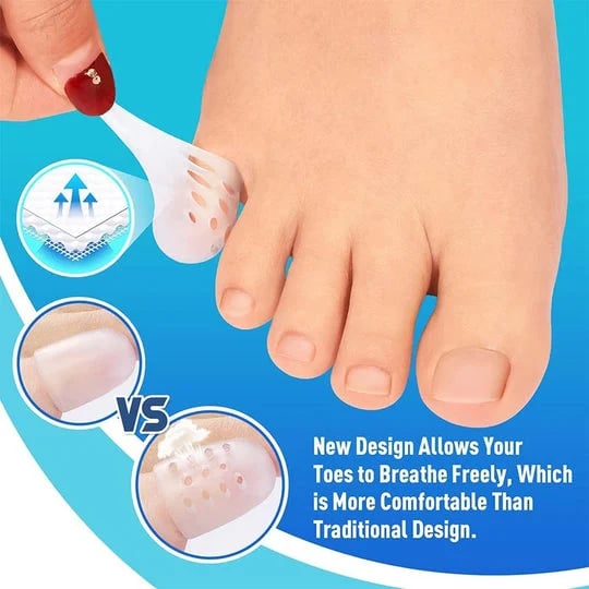 Silicone toe guards