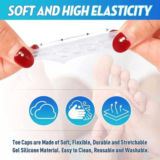 Silicone toe guards