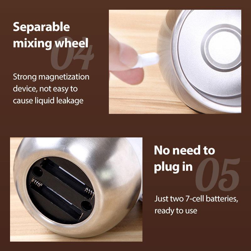 Stainless Steel Upgrade Magnetized Mixing Cup