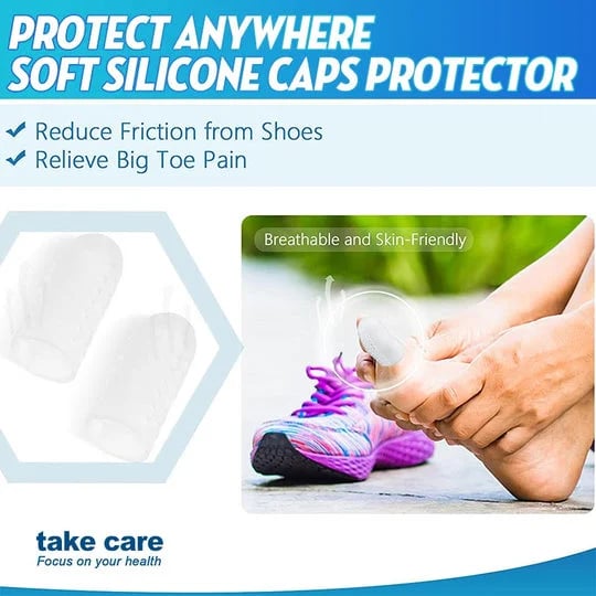 Silicone toe guards