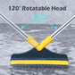 Bathroom Bristles Tile and Floor Crevice Cleaning Squeegee Brush