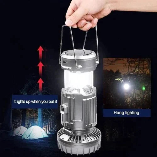 Portable LED Camping Lantern With Fan