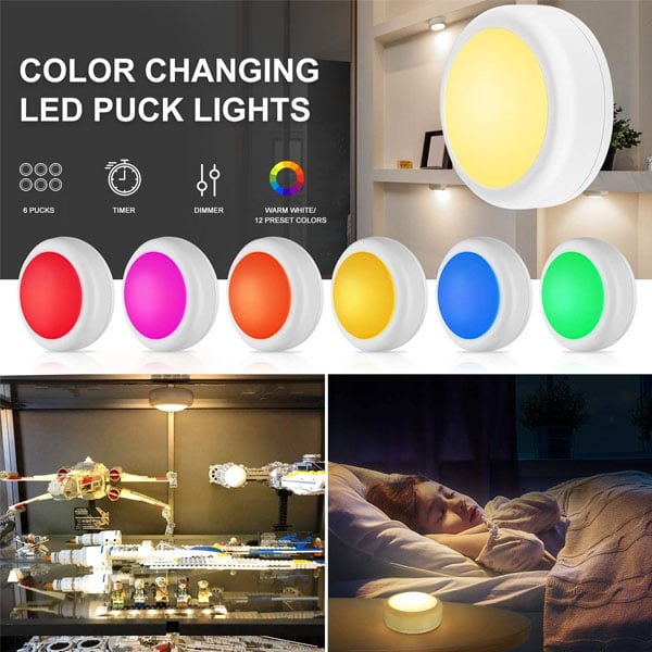 LED Puck Lights Night Light