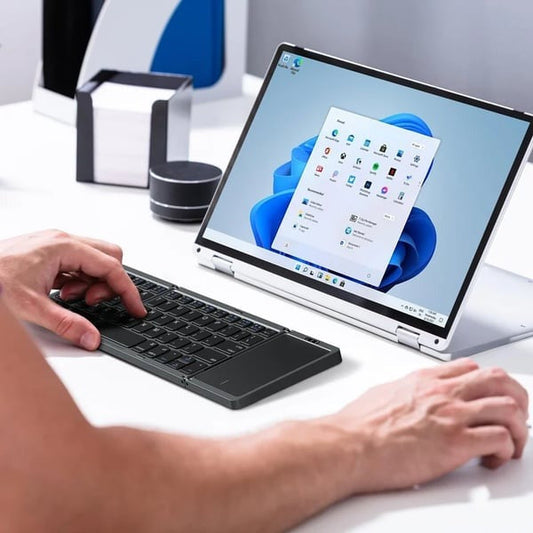 🔥Last Day Promotion 49% OFF🔥Foldable Bluetooth Keyboard with Touchpad