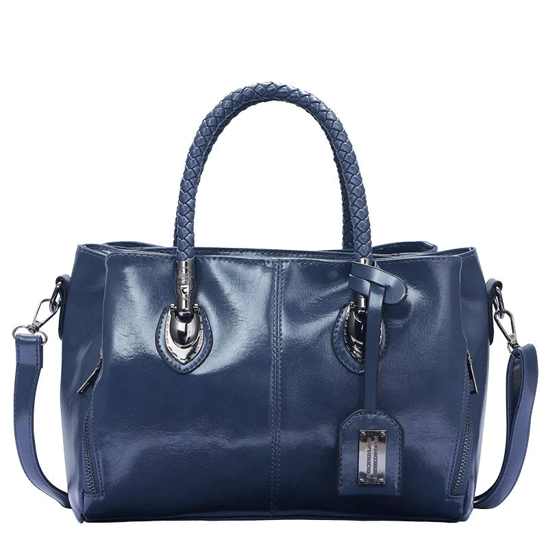 Women's Leather Boston Bag