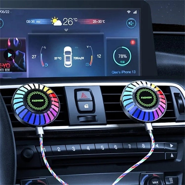 🔥Car Aromatherapy Sound Pickup Lamp