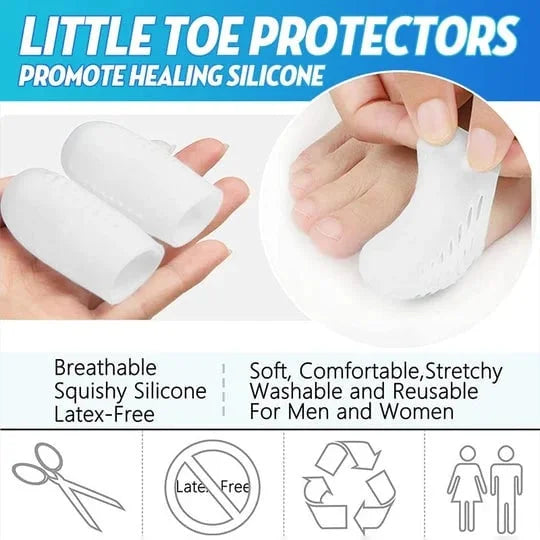 Silicone toe guards