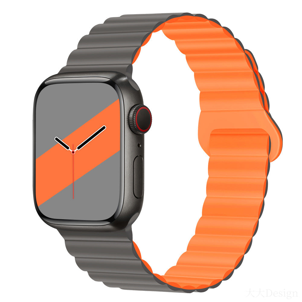 Applicable to Apple iwatch（ All Series） Two-Sided Magnetic Watch band